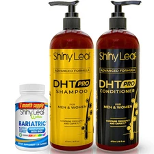 Bariatric Multivitamin with Iron With DHT Pro Shampoo and Conditioner Bundle
