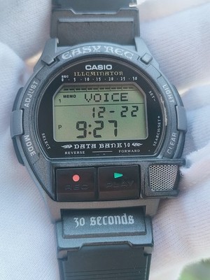 レア　CASIO　DATA BANK30　DB-V300 カシオ　ビンテージ Vintage 1998 Casio Db-v300 Digital Rec Data Bank 30 Watch Module