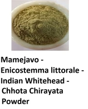 Mamejavo Chhota Chirayata  Indian Whitehead  Enicostemma littorale Powder