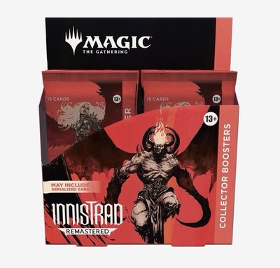 Magic The Gathering - Innistrad Remastered (INR) - Collector Booster Display Box