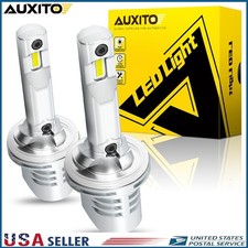 Pair AUXITO 880 890 892 LED Fog Light Bulb Cold White 6500K High Power Lamps D
