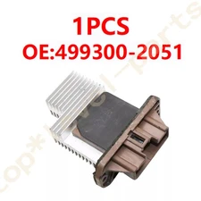 499300-2051 HVAC Blower Motor Resistor Heater For Komatsu Brown Silver Tone.