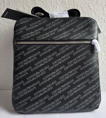 Emporio Armani Herren Umhängetasche neu mit Etikett Y4M184 YLO7E 86526