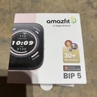 Amazfit A2215 Bip 5 Smart Watch Ultra Large Screen, Pastel Pink Brand New