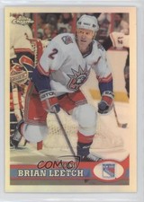 1999-00 Topps Chrome Refractor Brian Leetch #30 HOF 6m1