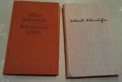 DDR     Albert  Schweitzer  aus meinem Leben / Briefe aus dem Lambarene - Spital