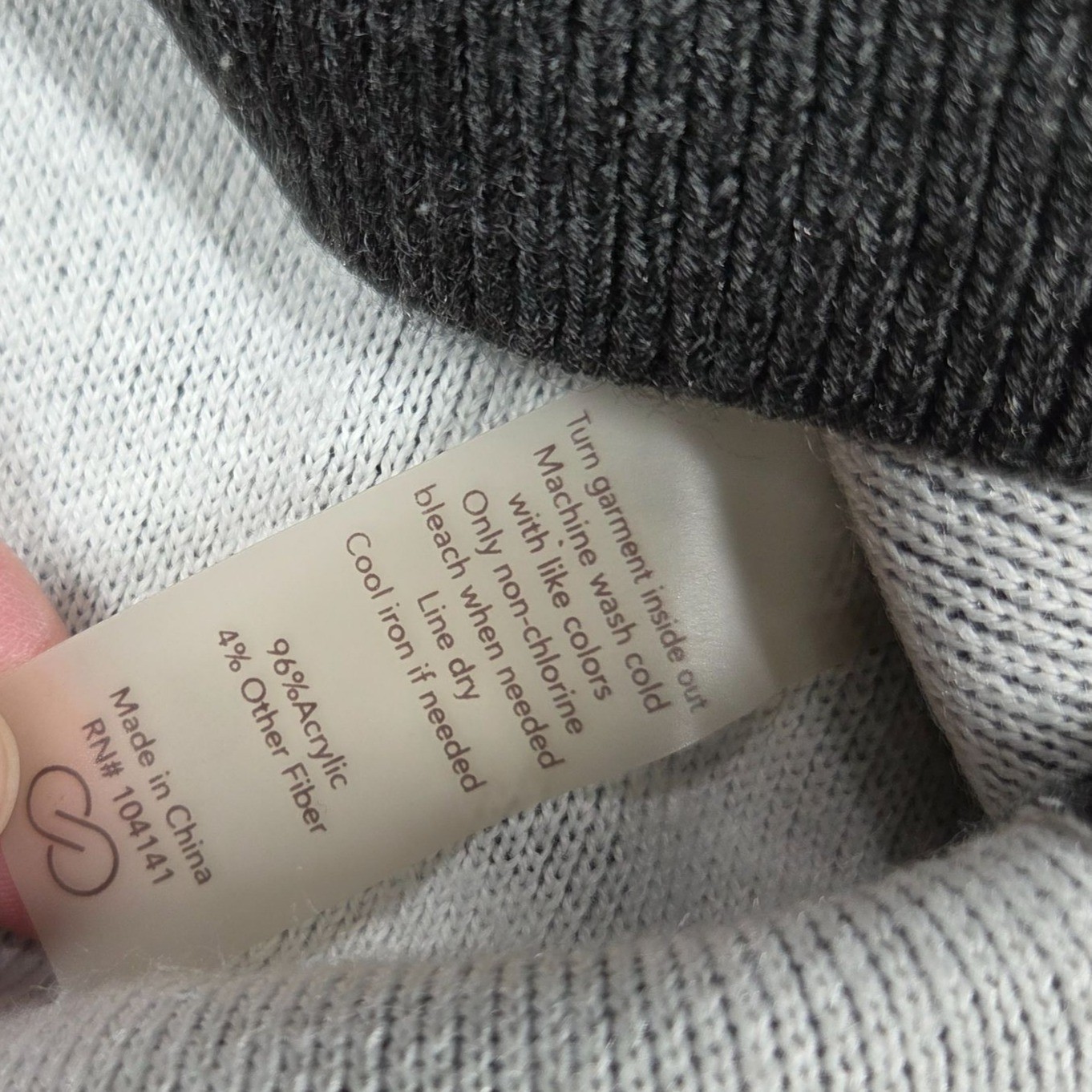 Calia Carrie Underwood Sweater Womens Medium Gray Effortless High Low Pullover