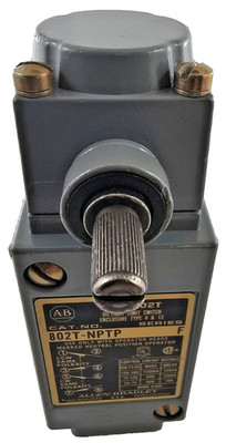 Allen Bradley 802T-NPTP Oiltight Limit Switch Series F 2NC/NO 18-110C