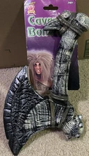 New Vintage 2004 Smiffy’s Caveman Bone Axe Halloween Costume Prob