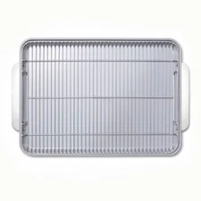 Caraway Home Stainless Steel Cooling Rack: Baking & Frying Wire Rack, 