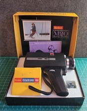 Kodak Instamatic M20 Super 8 Movie Outfit - Camera Box Manual Untested.