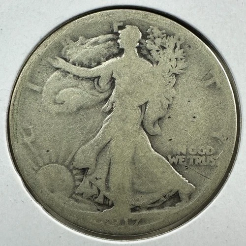 1917 50C Walking Liberty Half Dollar (89205)