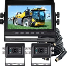 AHD 1080P Wired Reverse Rear View Backup Camera System,2 IR Cameras | Waterpr...