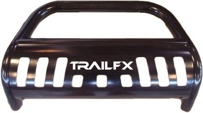 TrailFX B0027S Bull Bar 3'' Polished Stainless Skid Plate Light Mount