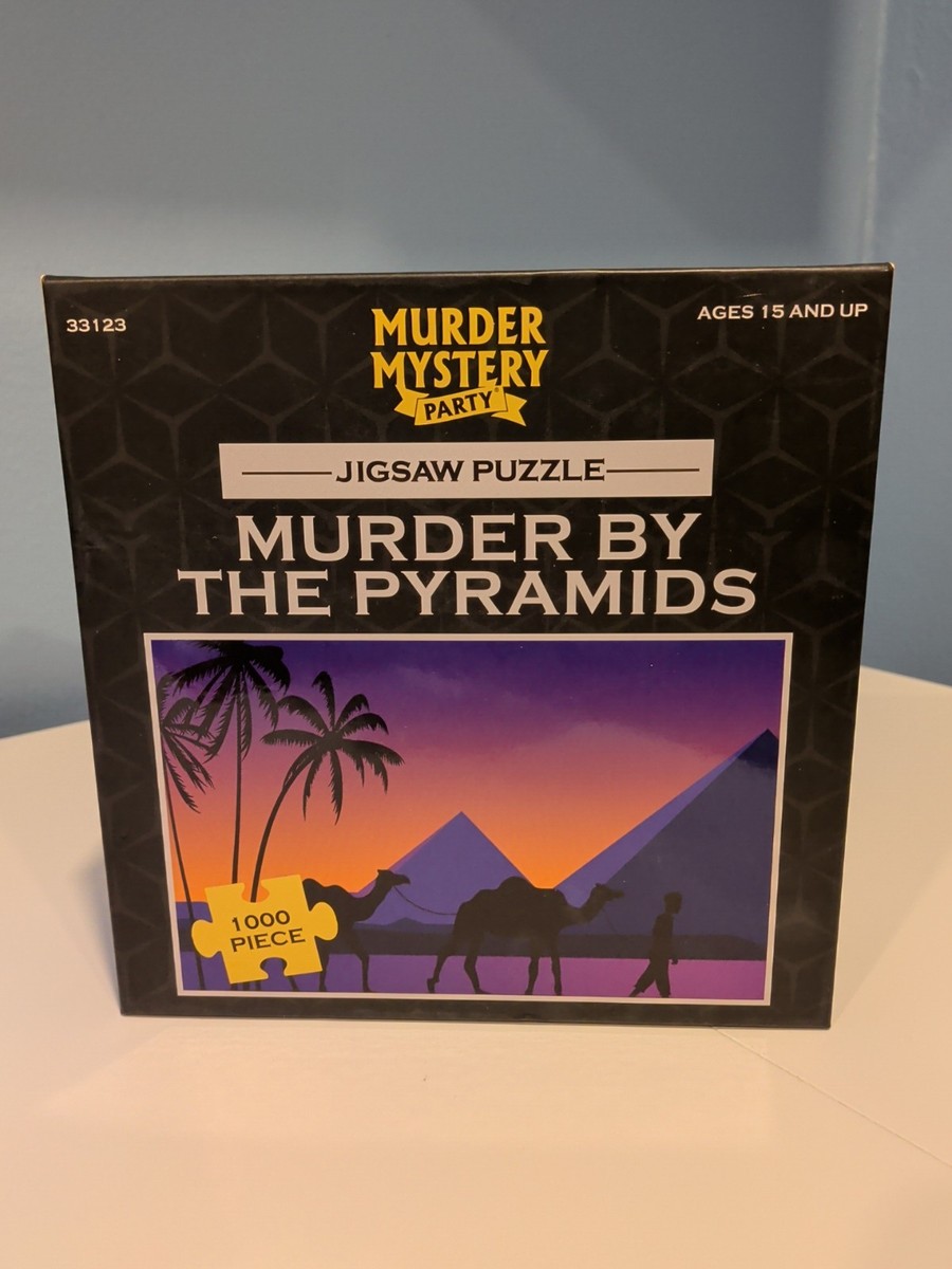 Murder Set Pieces Uncut Edition 500枚限定盤 BePuzzled Mystery Jigsaw Puzzle 1000 Pieces 23