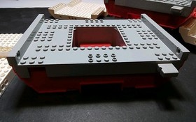 LEGO Boat Hull Vintage Pirates Redbeard 7075 47986 47983 Friends Cruiser 885