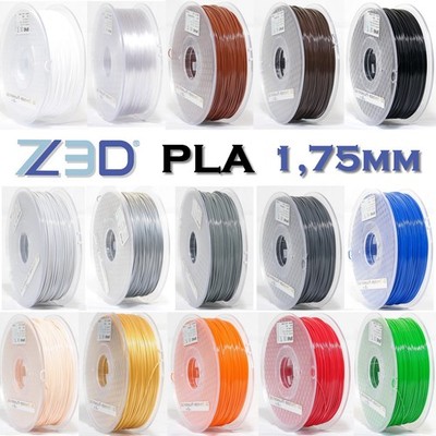 Z3D  PLA Drucker Printer Filament Material 1,75mm Farbauswahl - Deutsche Firma