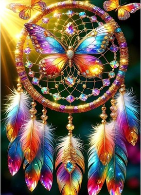 5D Diamond Painting 30x40cm Diamant Painting Bilder Dreamcatcher