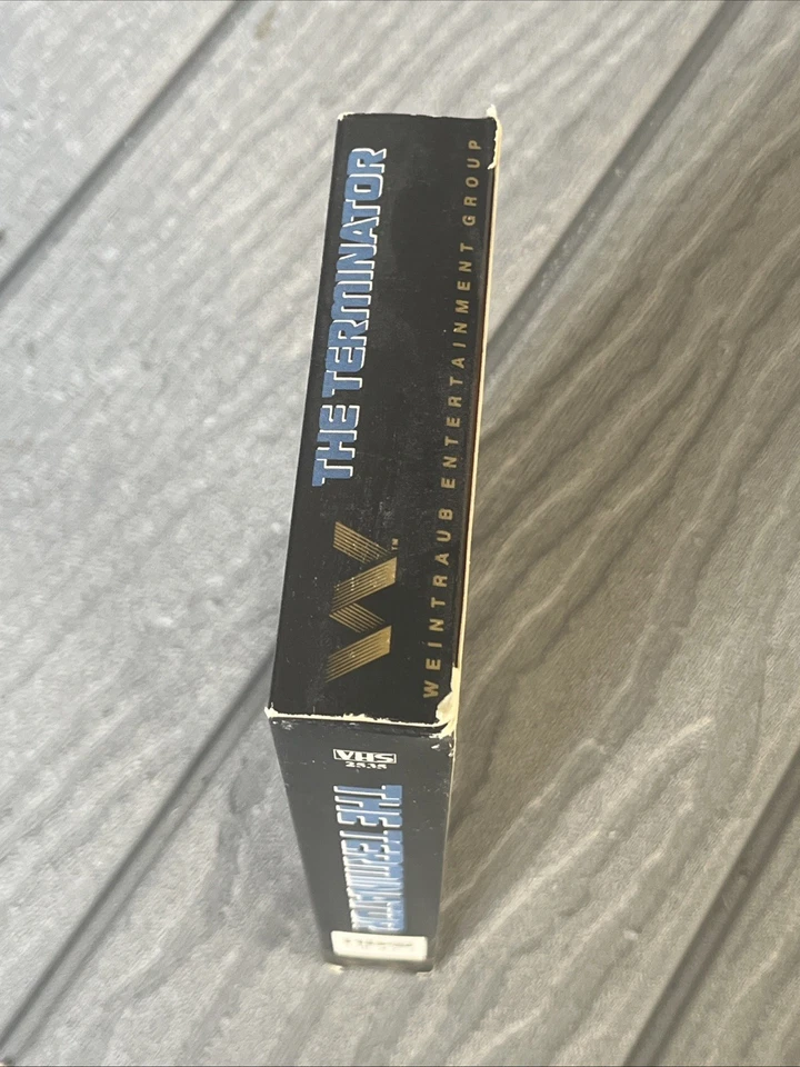 The Terminator VHS 1984 Schwarzenegger Sci-Fi HBO Video - Image 4 of 4