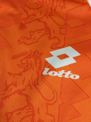 Vtg HOLLAND NETHERLANDS WORLD CUP 1994 LOTTO FOOTBALL SHIRT SOCCER JERSEY M - Picture 6 of 7