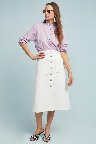 Front Denim Skirt Size 
