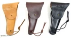 REPRO WW2 US ARMY LEATHER HOLSTER M1916 BLACK BROWN TAN COLT PISTOL USA MILITARY