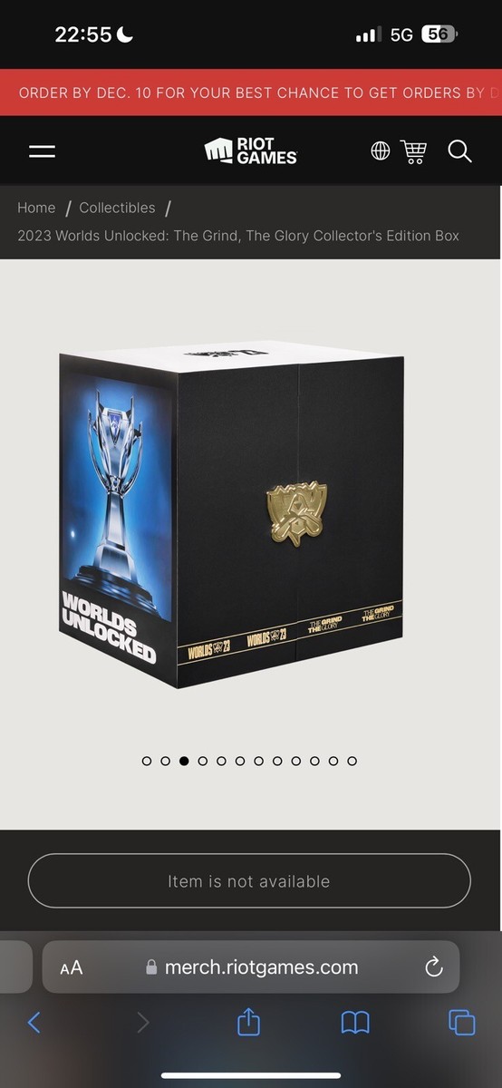 ゲームキャラクター 2023 WORLDS UNLOCKED:COLLECTOR'S EDITION 2023 Worlds Unlocked: The Grind, The Glory Collector's