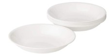 Corelle Classic Winter Frost White Set of 6 Pasta Bowls 20-oz NEW
