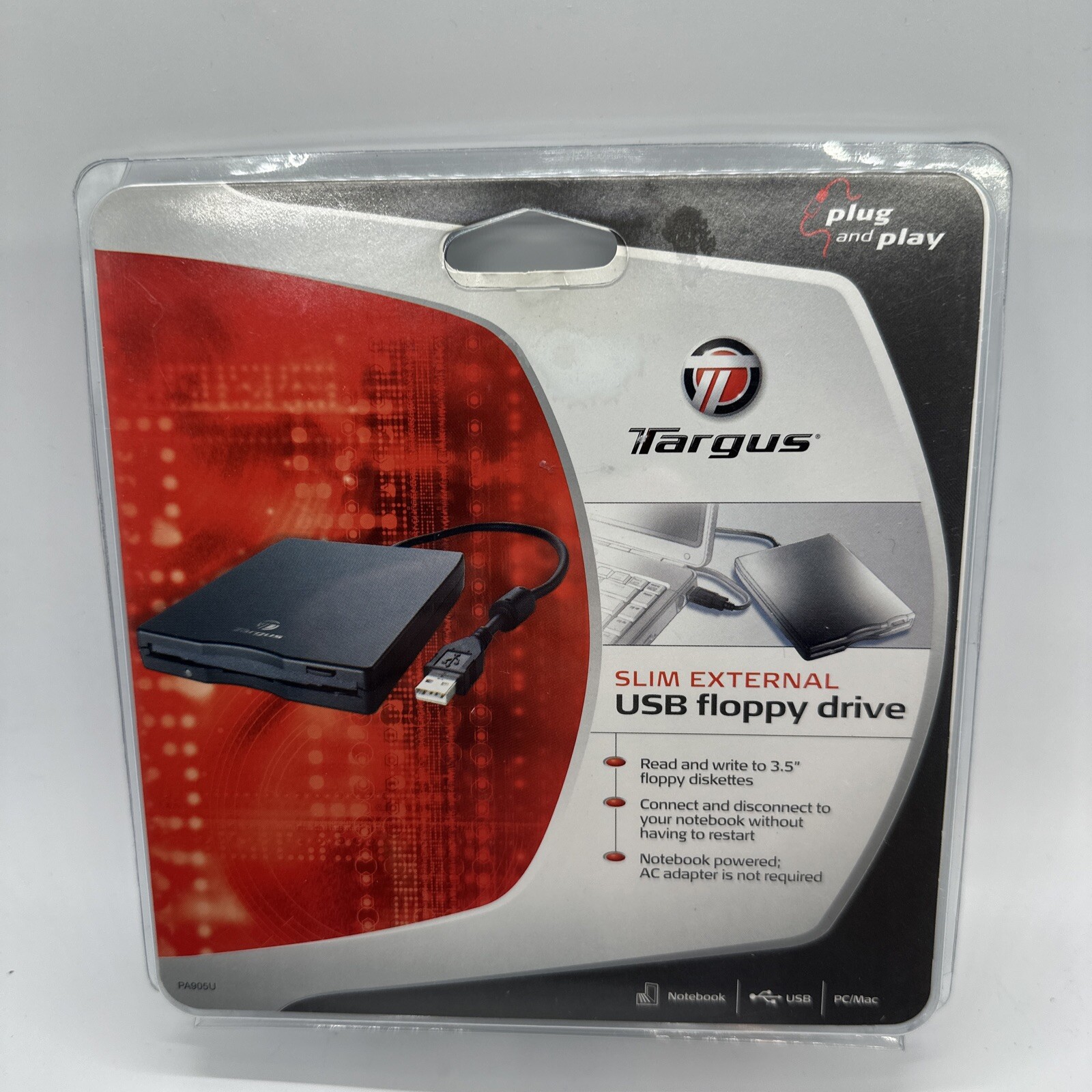 Targus PA905U Slim External USB Floppy Drive eBay