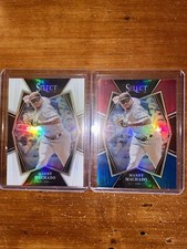 2022 Panini SELECT Manny Machado PREMIER LOT WHITE PRIZM 36/50 TRI-COLOR Padres