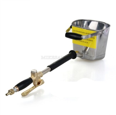 Cement Mortar Sprayer Hopper Plaster Tool Wall Concrete Tool Air Stucco Gun lb