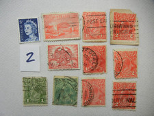 Mixed Lot of Old Australia Postage Stamps - 11 Count - Lot #2