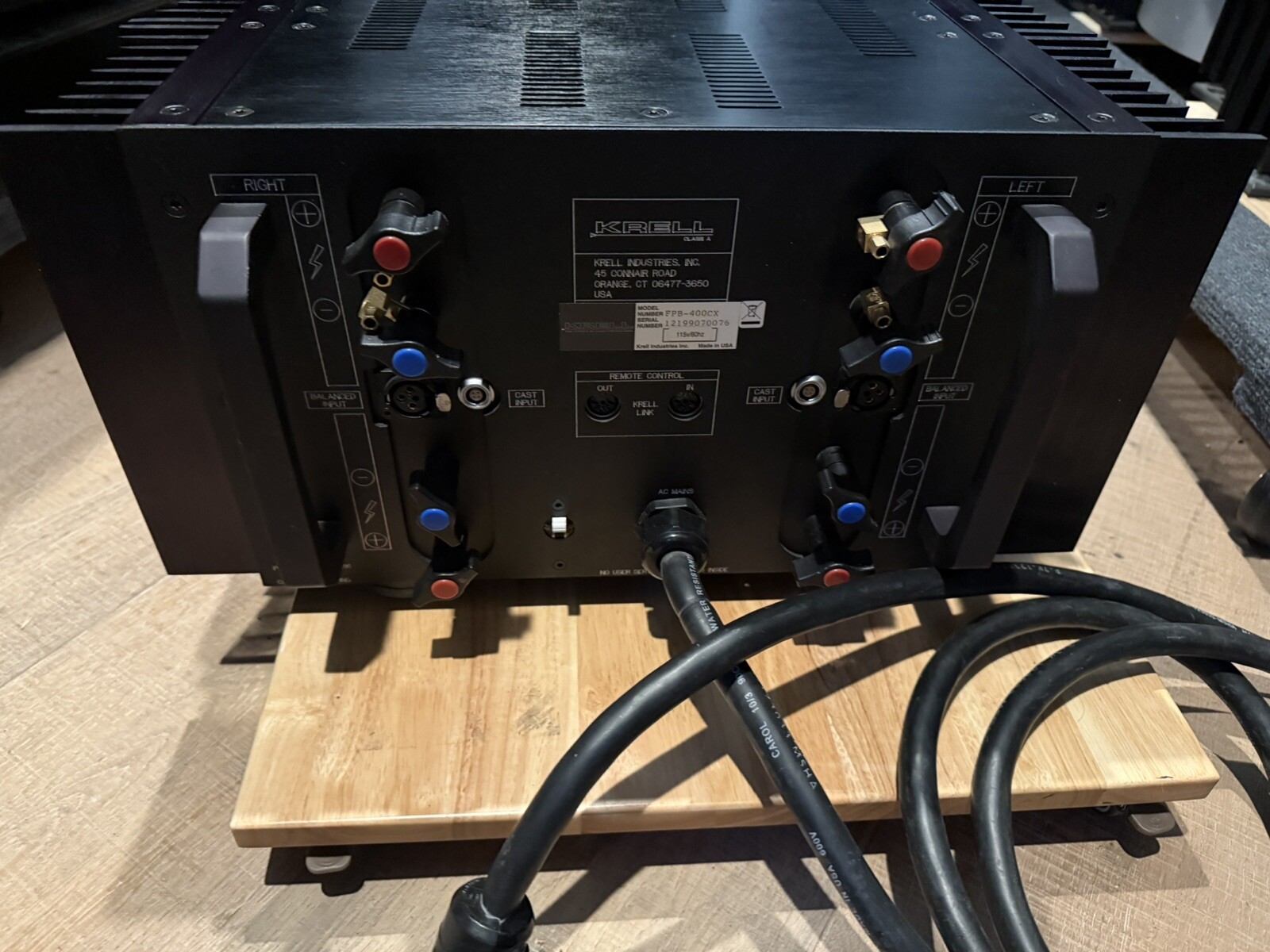 Krell FPB 400cx   Class A Very Good Condition