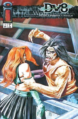 Image Comics DV8 Comic Book Issue #1C Wrath Variant Cover (1996) High Grade