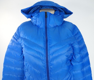 nike quilted zip front hooded jacket