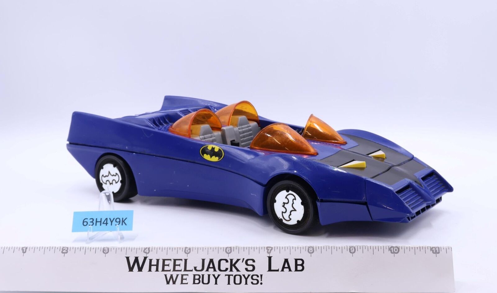 Batman's Batmobile Complete Super Powers 1985 Kenner Vehicle Vintage DC Comics