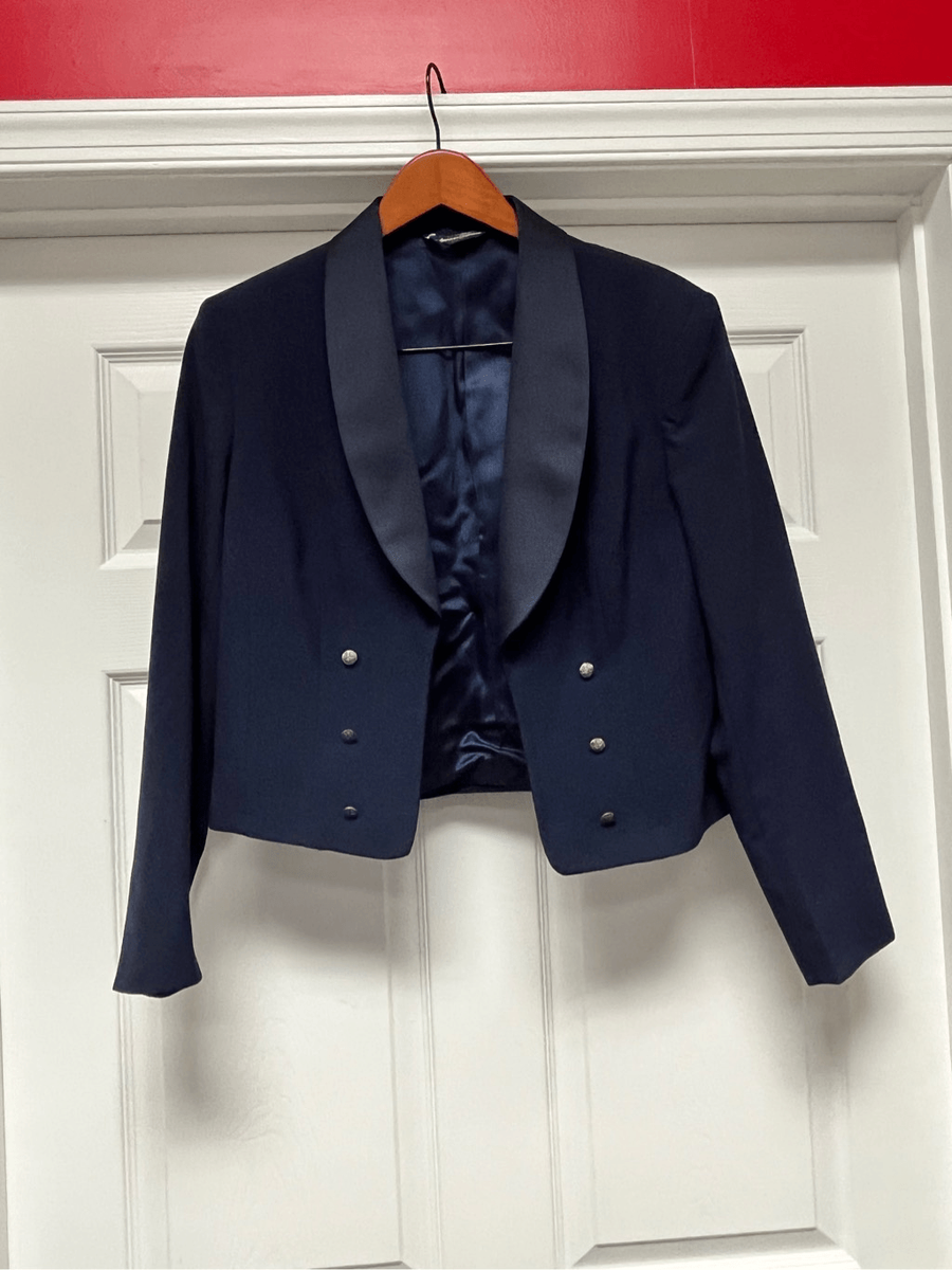 Patriot Weintraub Women’s Air Force Open Front Blazer Jacket  M