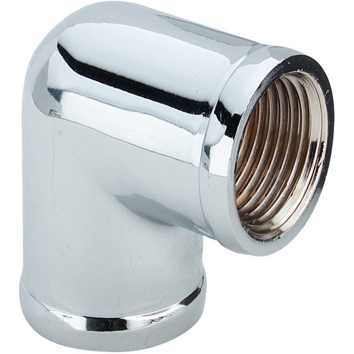 Viega Winkel 112141 Rp 3/4, 90°, верхний кромт Messing