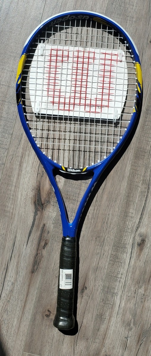 NEUF Wilson US BLEU OUVERT 4 3/8, 9,8 oz 279 g, 103 pouces 665 cm