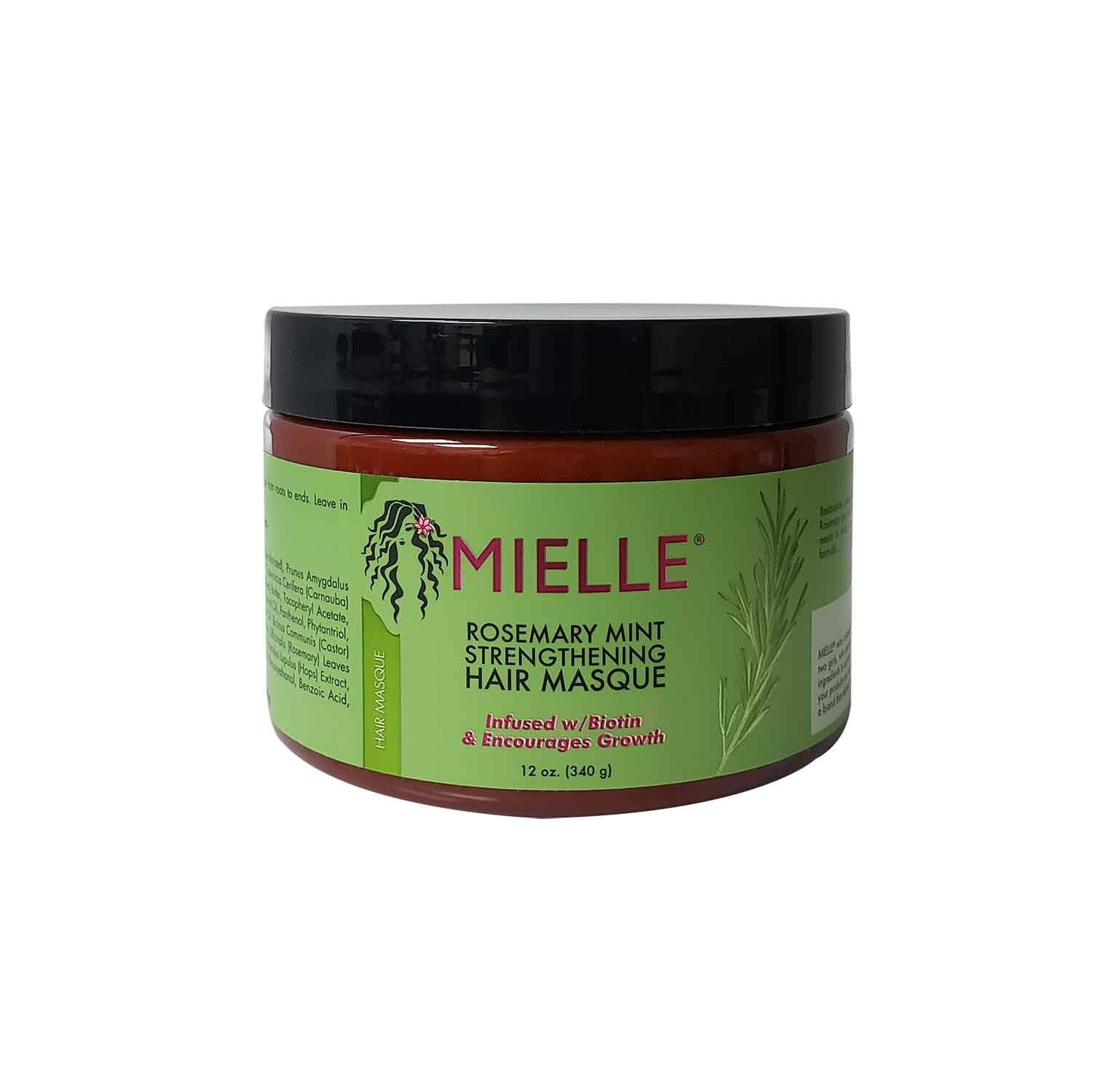 Mielle Rosemary Mint Strengthening Hair Masque 12 Oz. - Free Shipping