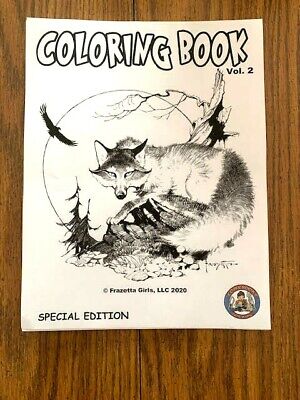 FRANK FRAZETTA VARIANT COLORING BOOK VOLUME 2 NYCC 2020 COMICBOOKS FOR KIDS