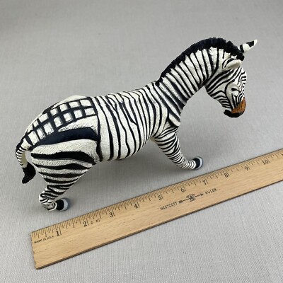 Safari Ltd ZEBRA Vanishing Wild Animal Figure Vintage 1993 Retired