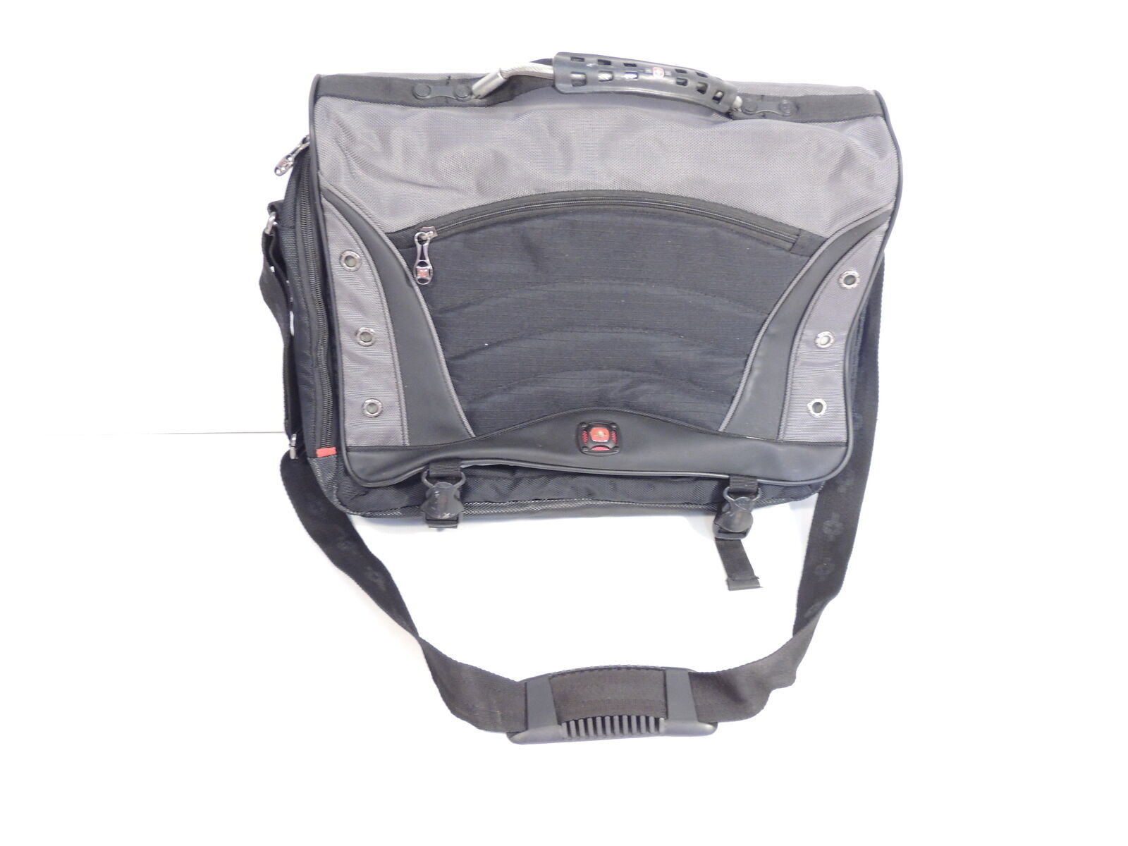 Wenger Swiss Gear Laptop Computer Briefcase Black Travel Shoulder Bag