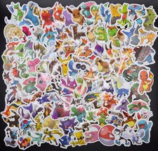 Pokemon Stickers 25 Pack Random Assortment Lot Sticker Anime Pikachu - US Seller