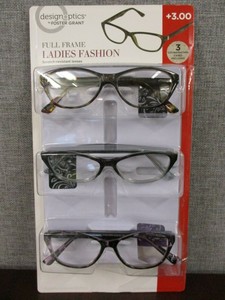 ladies reading glasses 3.00