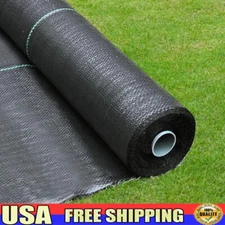 Heavy Duty Weed Barrier Landscape Fabric Woven Geotextile Ground Cover Driveway