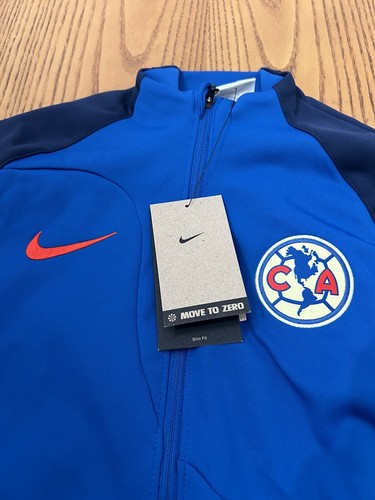 NIKE YOUTH KIDS CLUB AMERICA SLIM FIT TRACK JACKET FULL ZIP SIZE LARGE NWT $95 - Picture 2 of 5
