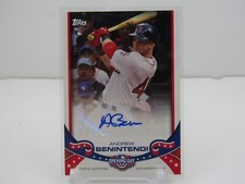 ANDREW BENINTENDI 2017 TOPPS OPENING DAY ROOKIE AUTOGRAPH AUTO! RED SOX!!