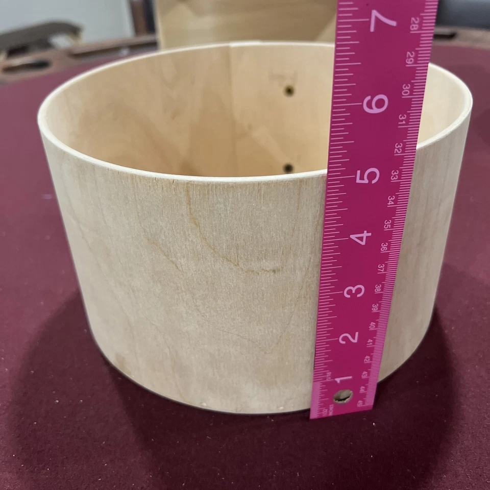 Unfinsihed Tole Painting Circle Box - Image 4 of 4