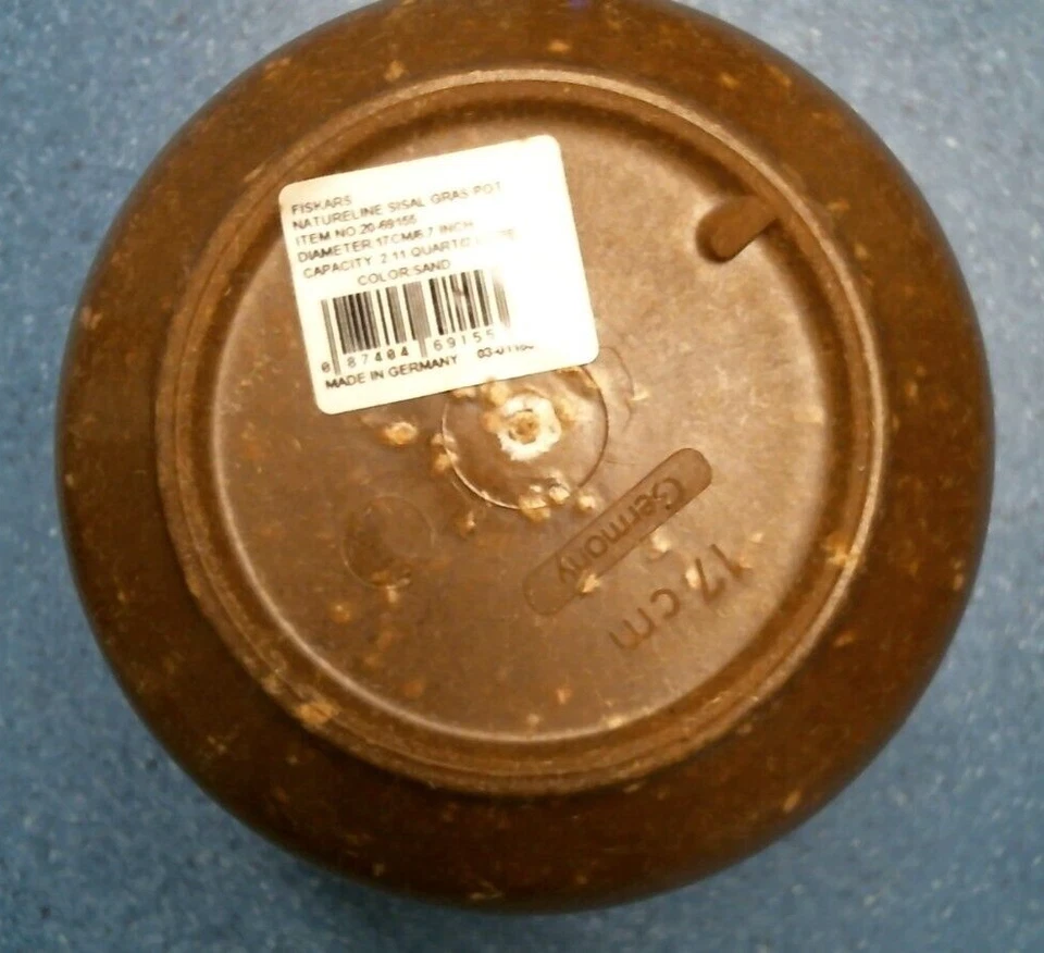 Vaso de planta de sisal Fiskars Natureline, AREIA (69155) FS - Imagem 4 de 4